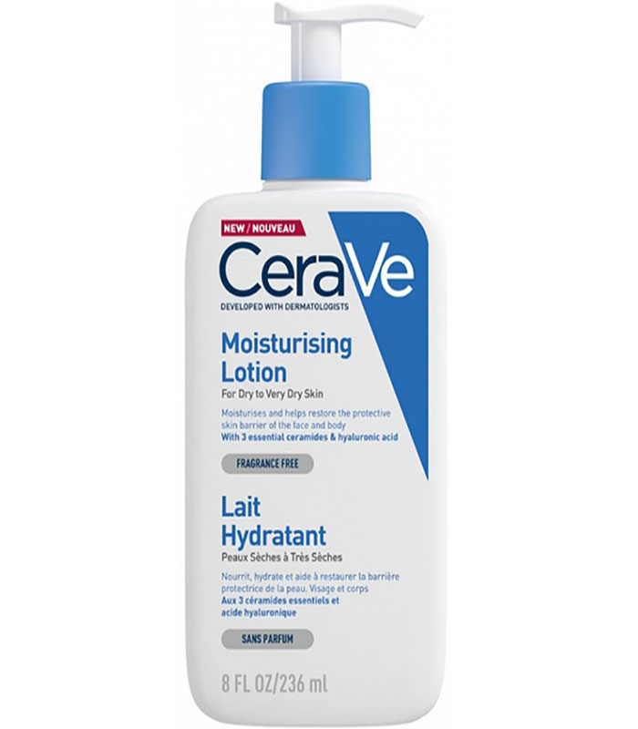 لوسیون آبرسان سراوی Cerave Lait Hydratant | مرطوب‌کننده پوست خشک و حساس
