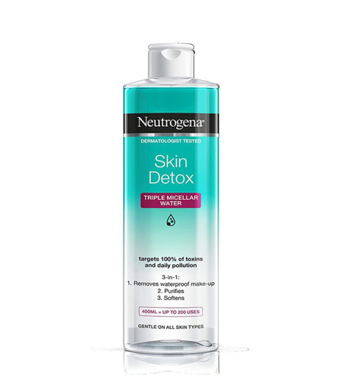میسلار واتر نوتروژینا Neutrogena Skin Detox | پاک‌کننده آرایش و آلودگی‌ها
