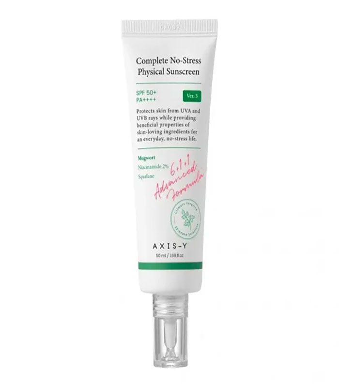 ضد آفتاب فیزیکی اکسیس وای Axis-Y Complete No-Stress Physical Sunscreen
