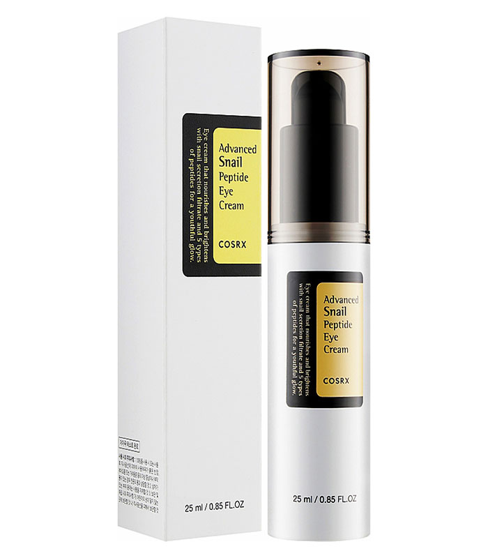 کرم دور چشم حلزون پپتاید کوزارکس Cosrx Advanced Snail Peptide Eye Cream | ضد چروک و روشن کننده