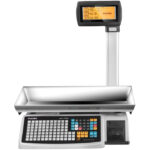 ترازو پرینتردار مدل NEXT سری A (با ستون) برند رادین | دارای قابلیت‌های Lan،Wifi،RFIDوGPRS