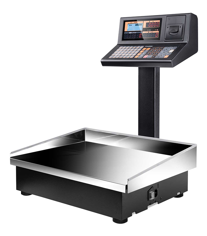 ترازو پرینتردار مدل 8800 (با ستون) برند رادین | دارای قابلیت‌های Plus - Wi-Fi،Pro،Plus،Pro - Wi-FiوInternet (GPRS)