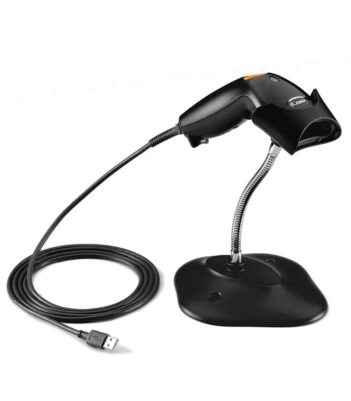 بارکدخوان تک بعدی و با سیم برند Zebra مدل Symbol LS1203