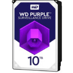 هارد دیسک اینترنال وسترن بنفش ظرفیت 10 ترابایت WD Purple | مناسب DVR و NVR با کارکرد 24 ساعته